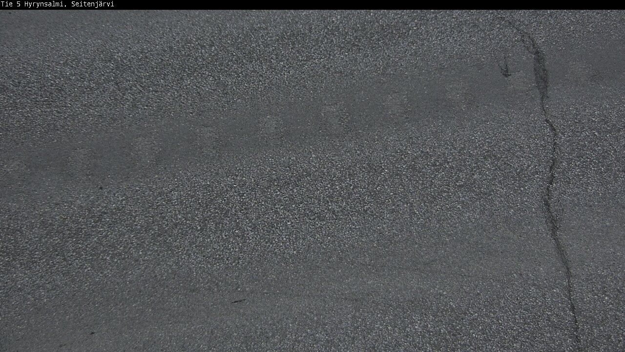 Weather Camera Image Väg 5 Hyrynsalmi, Seitenjärvi, Hyrynsalmi, Kainuu