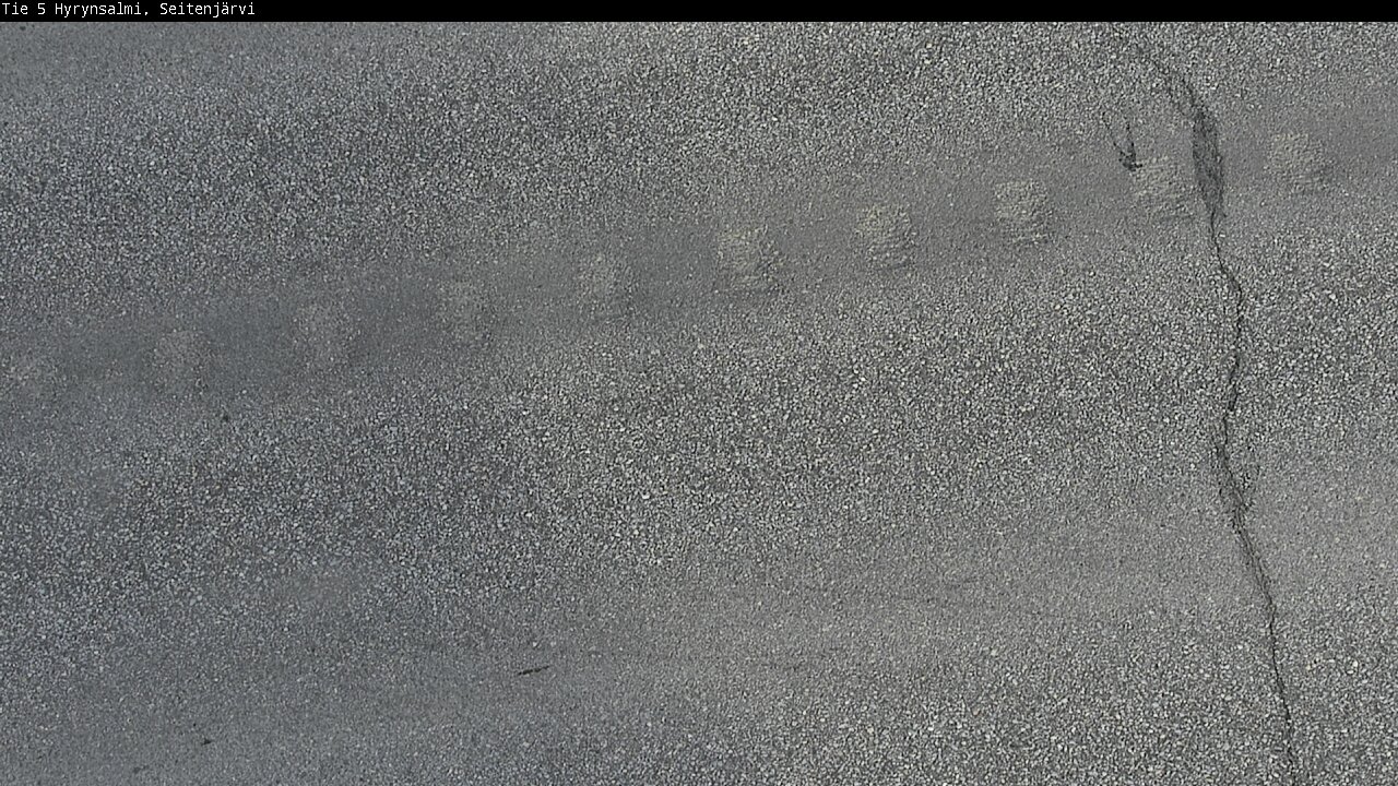 Weather Camera Image Väg 5 Hyrynsalmi, Seitenjärvi, Hyrynsalmi, Kainuu