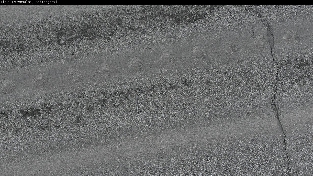 Weather Camera Image Väg 5 Hyrynsalmi, Seitenjärvi, Hyrynsalmi, Kainuu