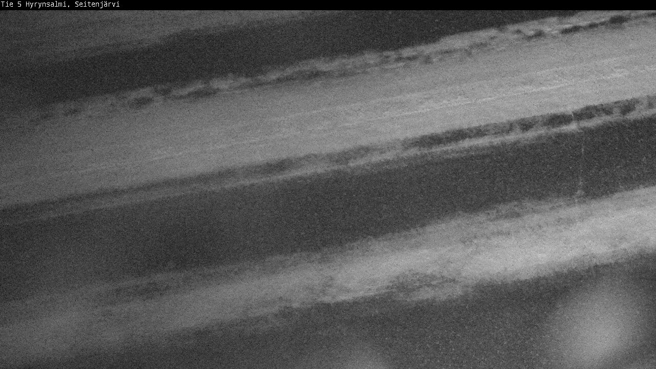 Weather Camera Image Road 5 Hyrynsalmi, Seitenjärvi, Hyrynsalmi, Kainuu