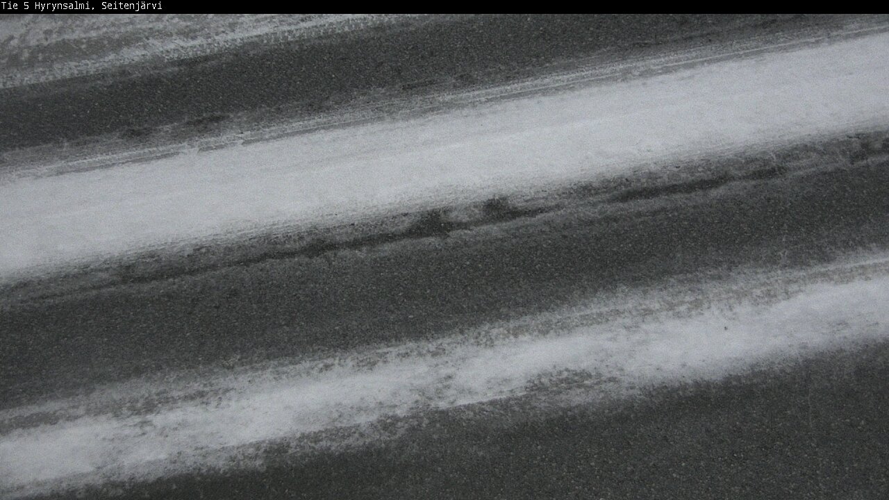 Weather Camera Image Road 5 Hyrynsalmi, Seitenjärvi, Hyrynsalmi, Kainuu