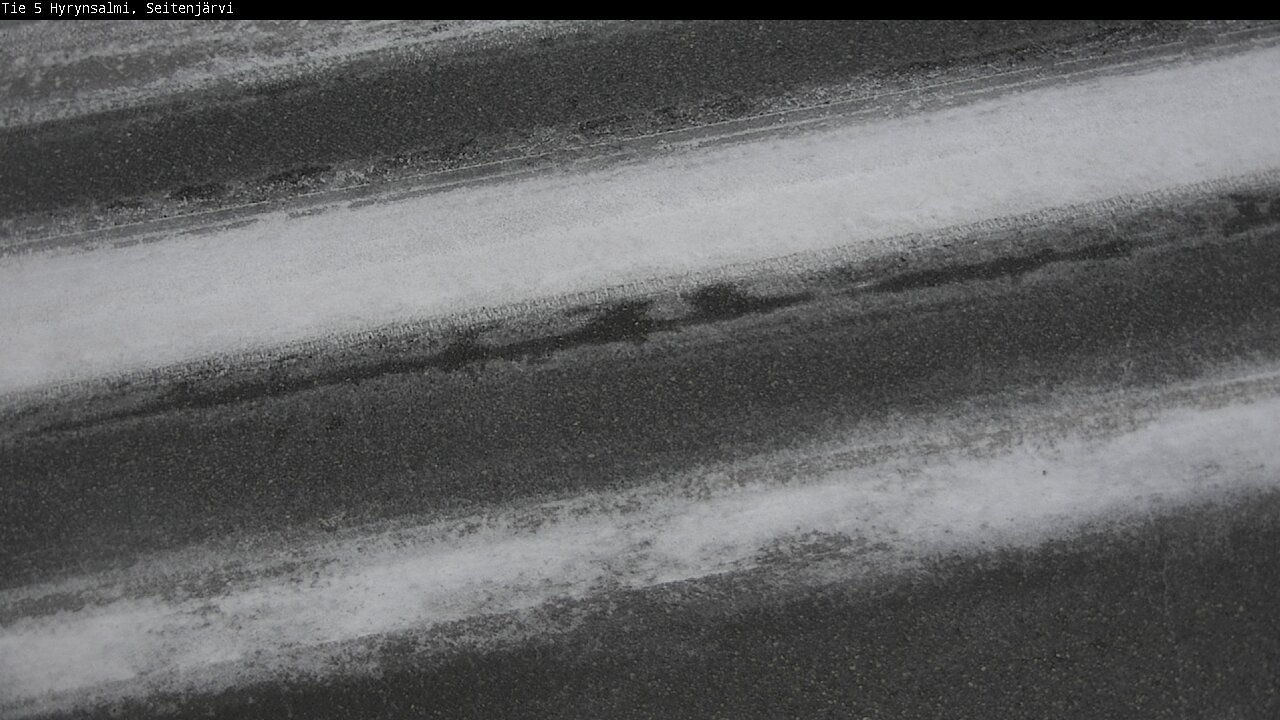 Weather Camera Image Road 5 Hyrynsalmi, Seitenjärvi, Hyrynsalmi, Kainuu