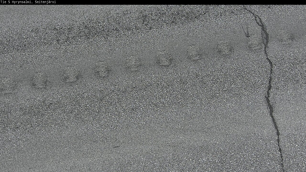 Weather Camera Image Väg 5 Hyrynsalmi, Seitenjärvi, Hyrynsalmi, Kainuu