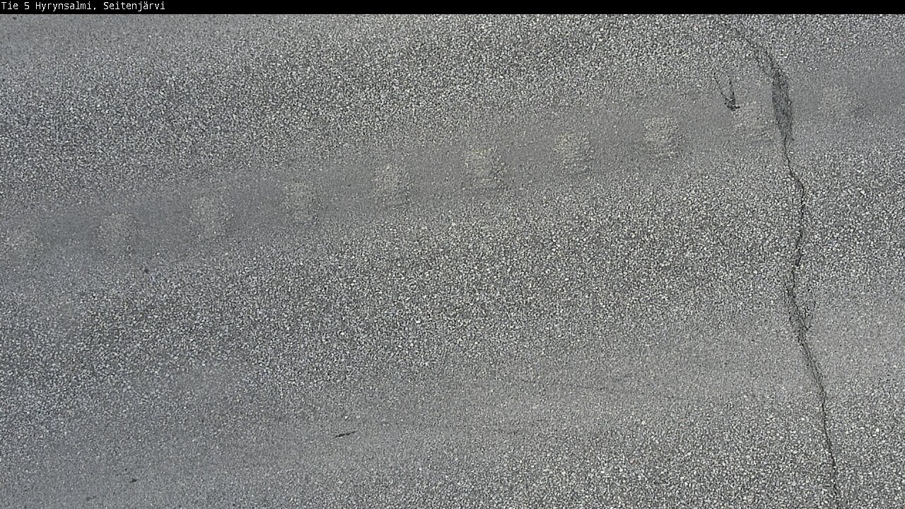 Weather Camera Image Väg 5 Hyrynsalmi, Seitenjärvi, Hyrynsalmi, Kainuu