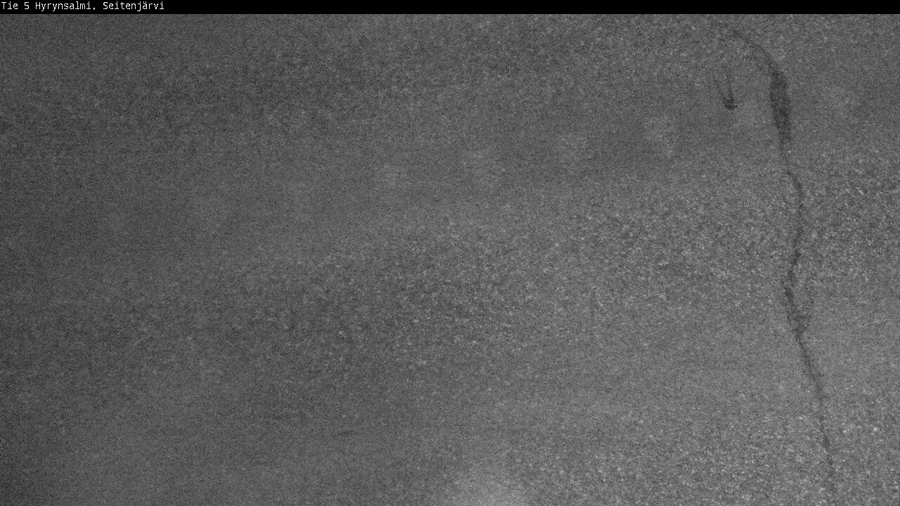 Weather Camera Image Väg 5 Hyrynsalmi, Seitenjärvi, Hyrynsalmi, Kainuu