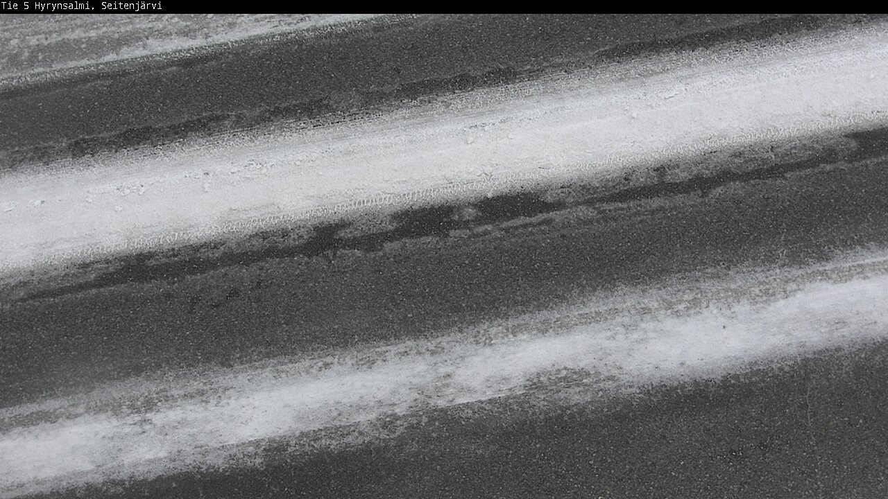 Weather Camera Image Road 5 Hyrynsalmi, Seitenjärvi, Hyrynsalmi, Kainuu