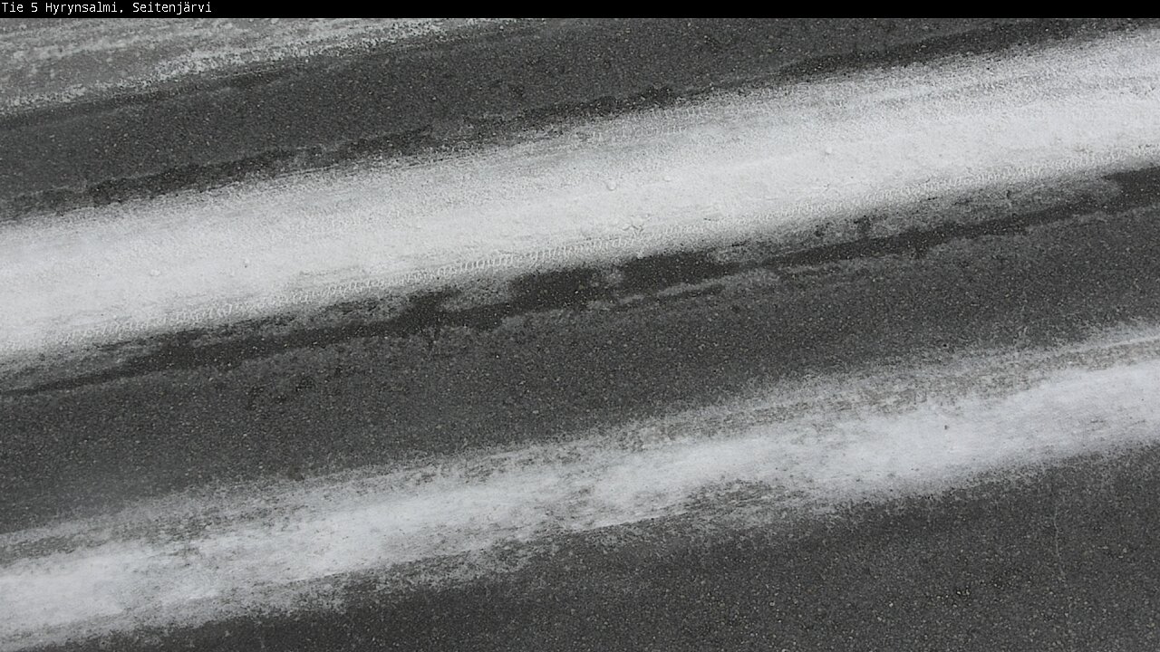 Weather Camera Image Road 5 Hyrynsalmi, Seitenjärvi, Hyrynsalmi, Kainuu