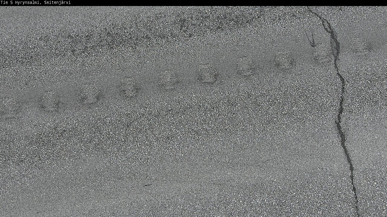 Weather Camera Image Väg 5 Hyrynsalmi, Seitenjärvi, Hyrynsalmi, Kainuu