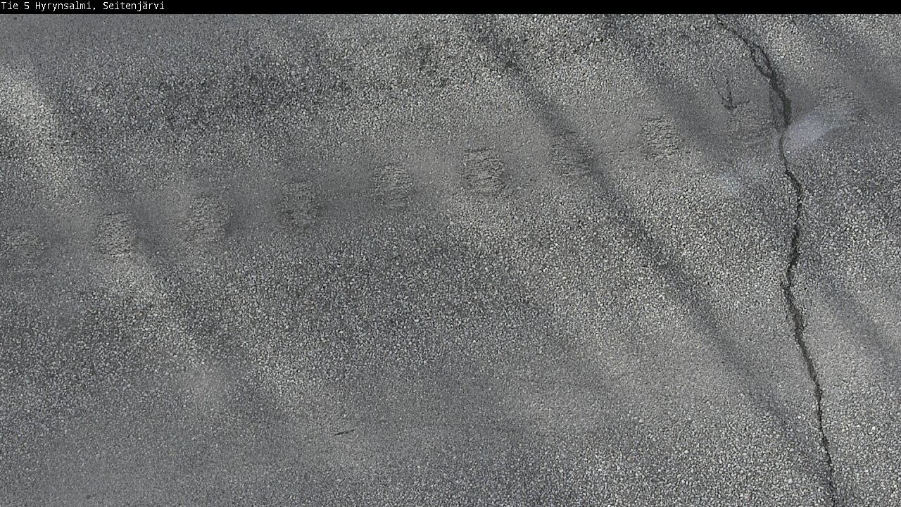 Weather Camera Image Väg 5 Hyrynsalmi, Seitenjärvi, Hyrynsalmi, Kainuu