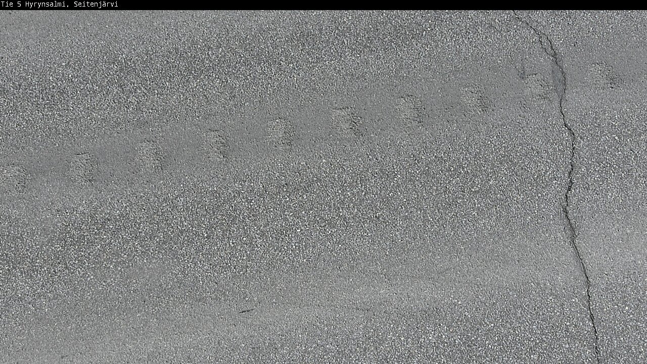 Weather Camera Image Väg 5 Hyrynsalmi, Seitenjärvi, Hyrynsalmi, Kainuu