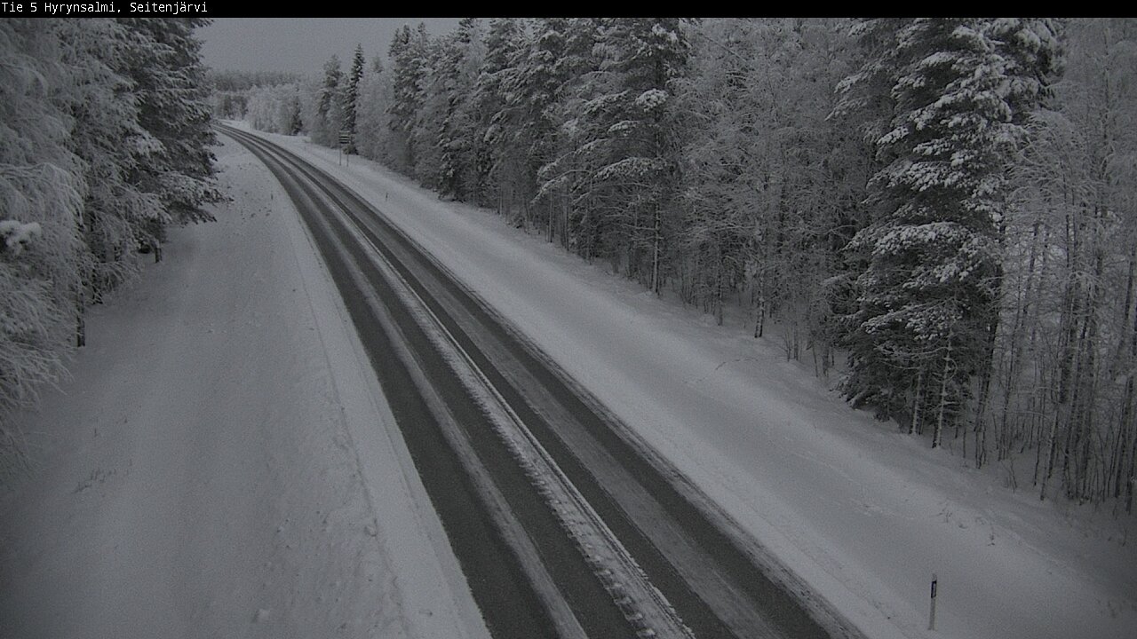 Kelikamerat Kuva Tie 5 Hyrynsalmi, Seitenjärvi, Hyrynsalmi, Kainuu