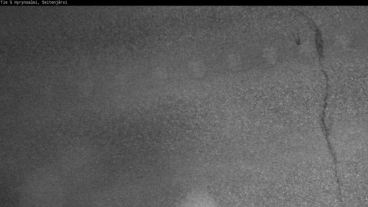 Weather Camera Image Road 5 Hyrynsalmi, Seitenjärvi, Hyrynsalmi, Kainuu