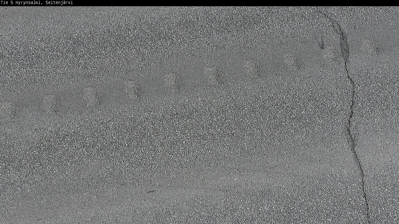 Weather Camera Image Väg 5 Hyrynsalmi, Seitenjärvi, Hyrynsalmi, Kainuu