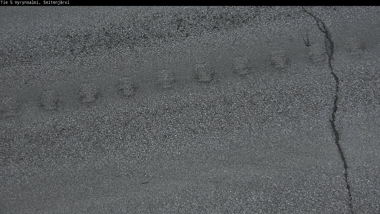 Weather Camera Image Väg 5 Hyrynsalmi, Seitenjärvi, Hyrynsalmi, Kainuu