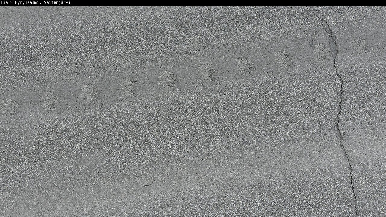 Weather Camera Image Väg 5 Hyrynsalmi, Seitenjärvi, Hyrynsalmi, Kainuu