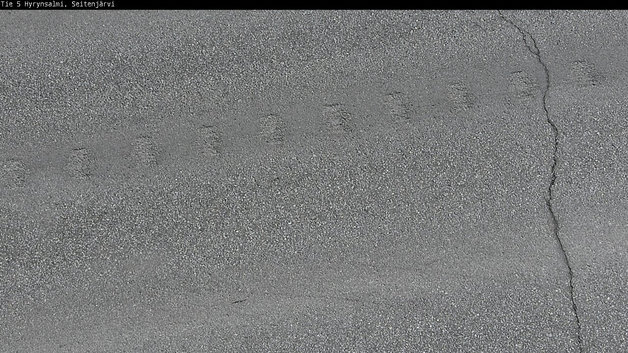 Weather Camera Image Väg 5 Hyrynsalmi, Seitenjärvi, Hyrynsalmi, Kainuu