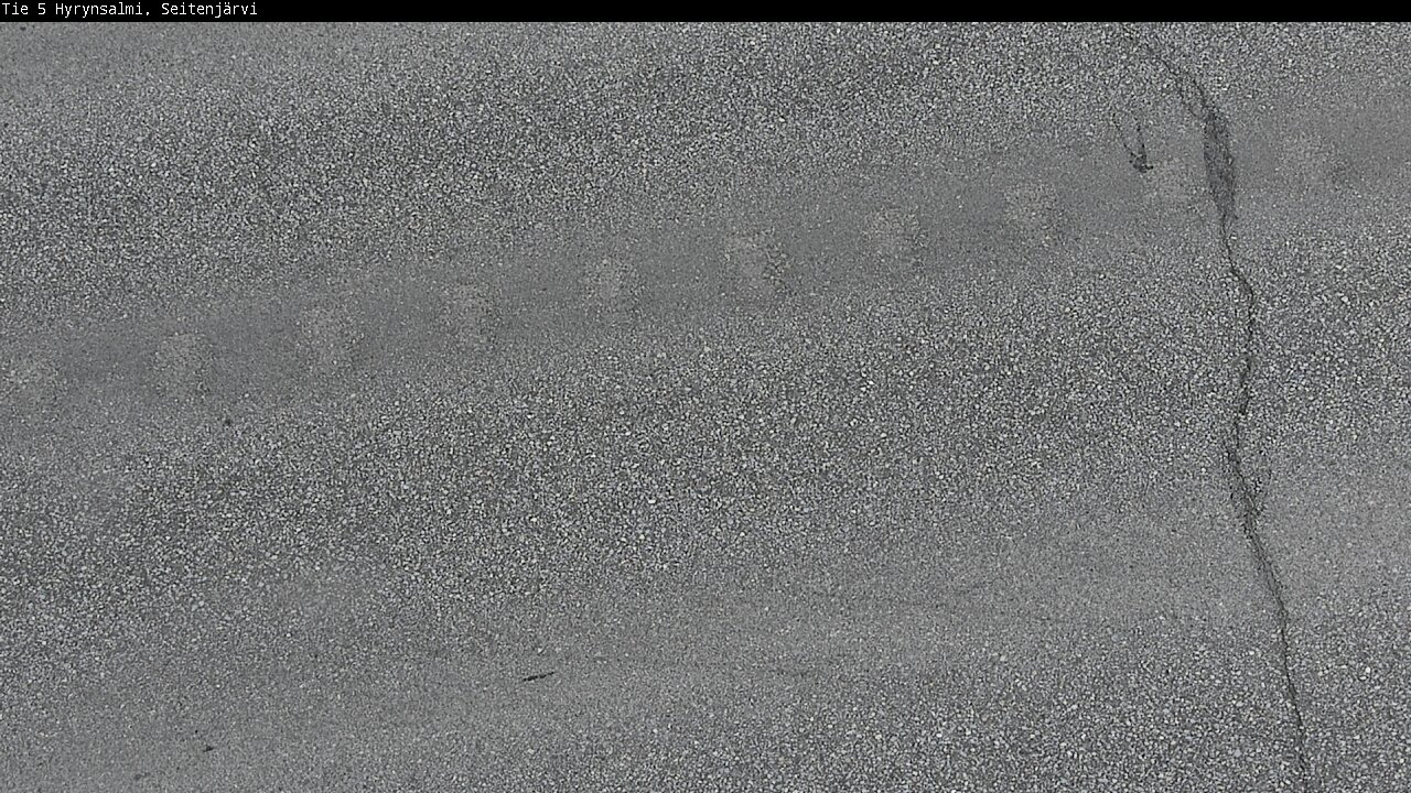 Weather Camera Image Väg 5 Hyrynsalmi, Seitenjärvi, Hyrynsalmi, Kainuu