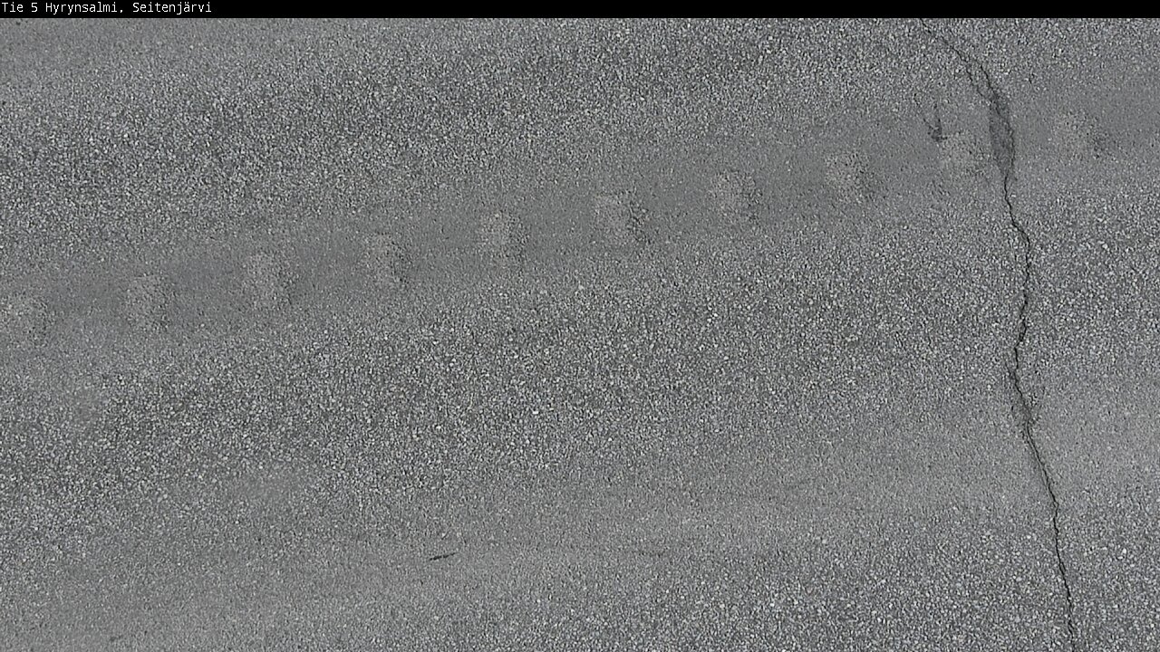 Weather Camera Image Väg 5 Hyrynsalmi, Seitenjärvi, Hyrynsalmi, Kainuu