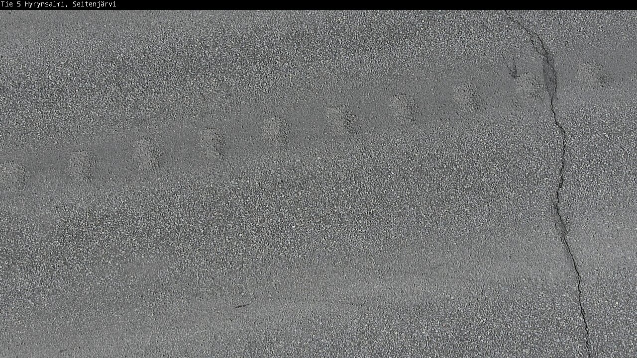 Weather Camera Image Väg 5 Hyrynsalmi, Seitenjärvi, Hyrynsalmi, Kainuu