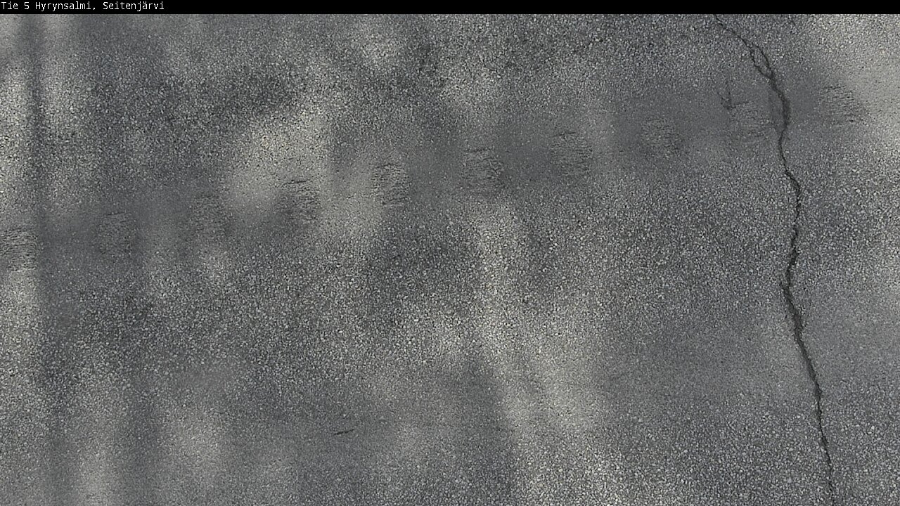 Weather Camera Image Väg 5 Hyrynsalmi, Seitenjärvi, Hyrynsalmi, Kainuu