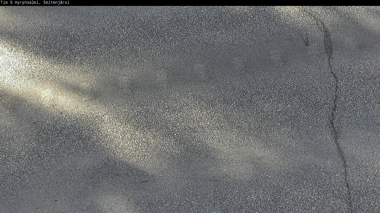 Weather Camera Image Väg 5 Hyrynsalmi, Seitenjärvi, Hyrynsalmi, Kainuu