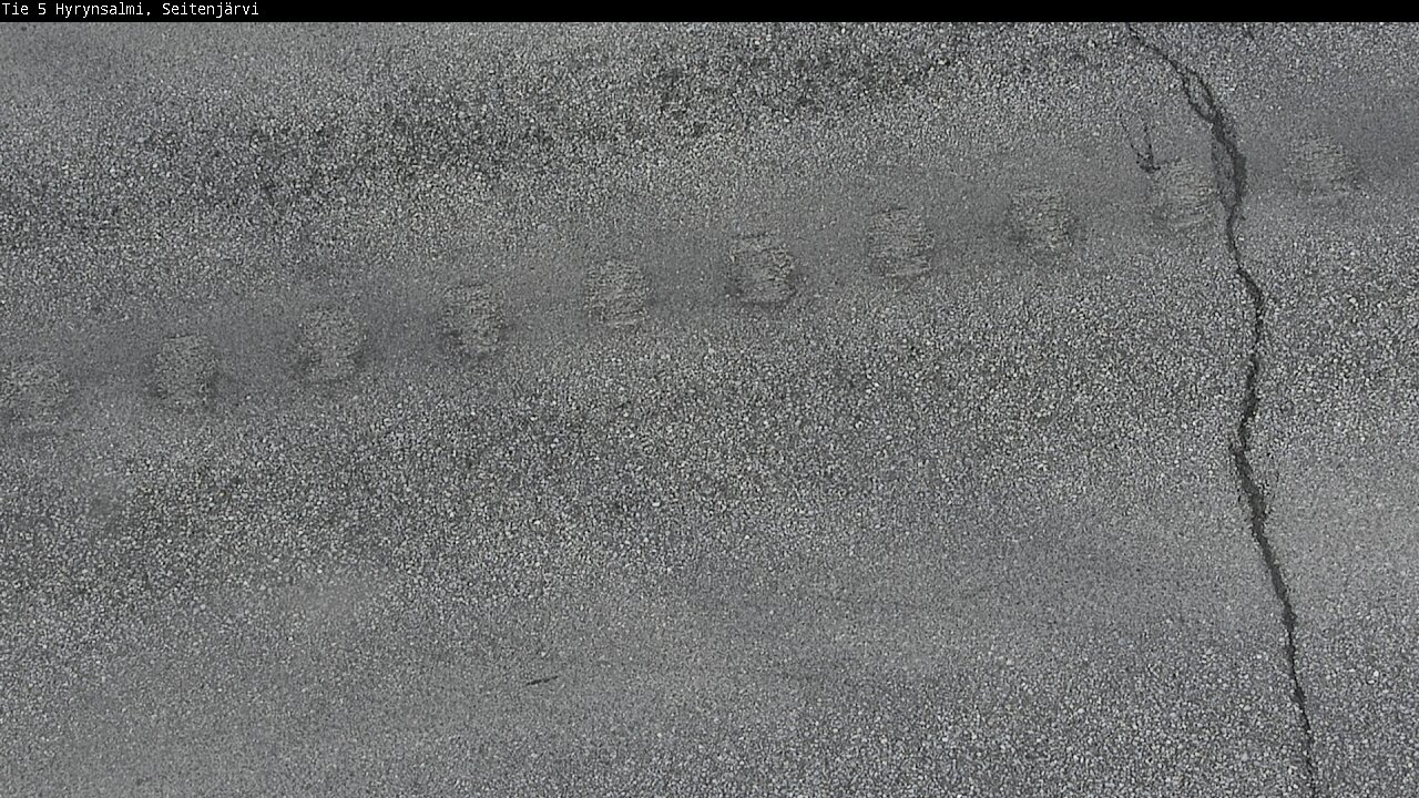 Weather Camera Image Väg 5 Hyrynsalmi, Seitenjärvi, Hyrynsalmi, Kainuu