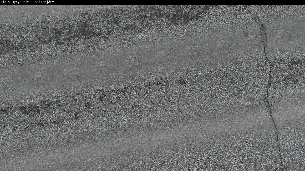 Weather Camera Image Väg 5 Hyrynsalmi, Seitenjärvi, Hyrynsalmi, Kainuu