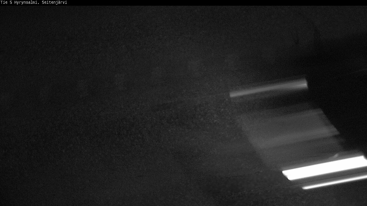 Weather Camera Image Väg 5 Hyrynsalmi, Seitenjärvi, Hyrynsalmi, Kainuu