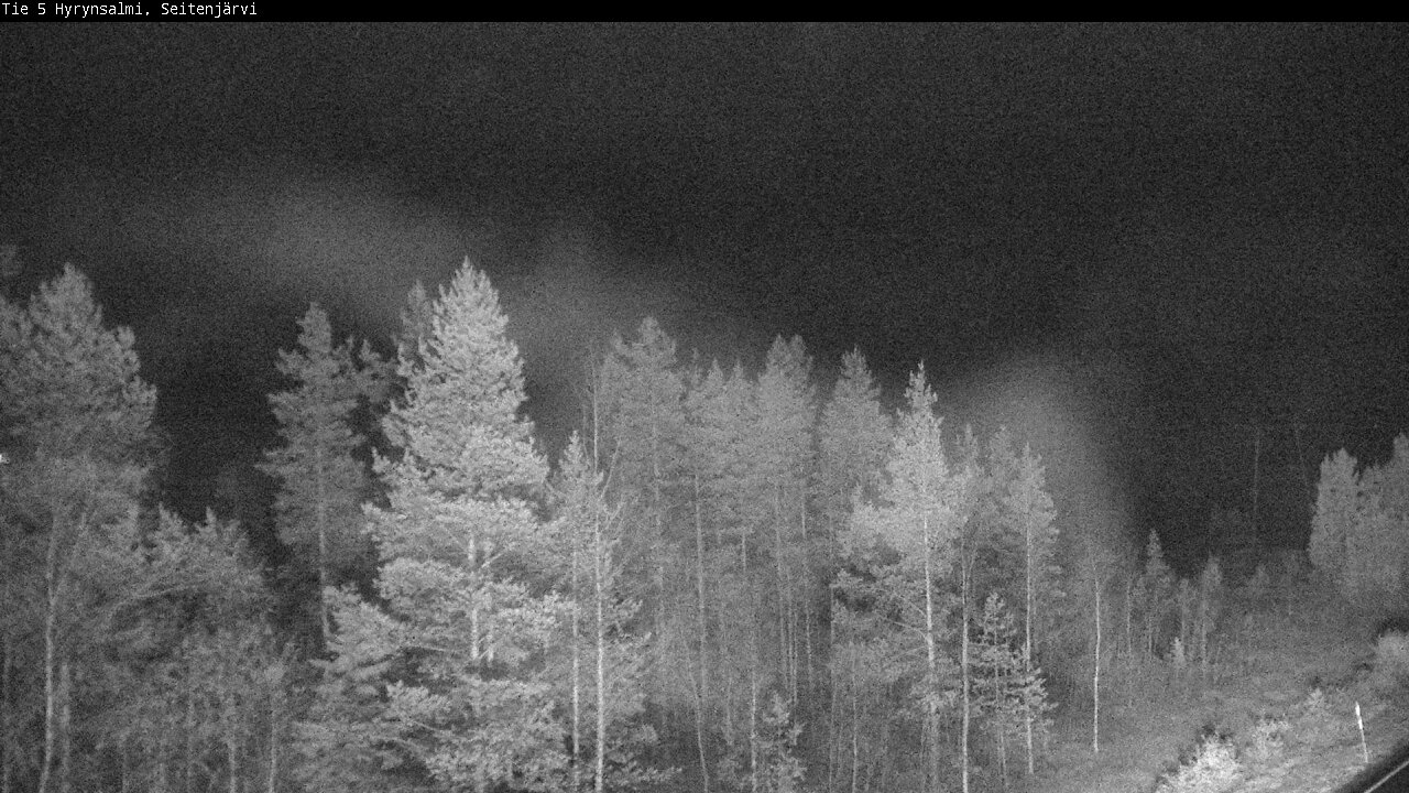 Kelikamerat Kuva Tie 5 Hyrynsalmi, Seitenjärvi, Hyrynsalmi, Kainuu