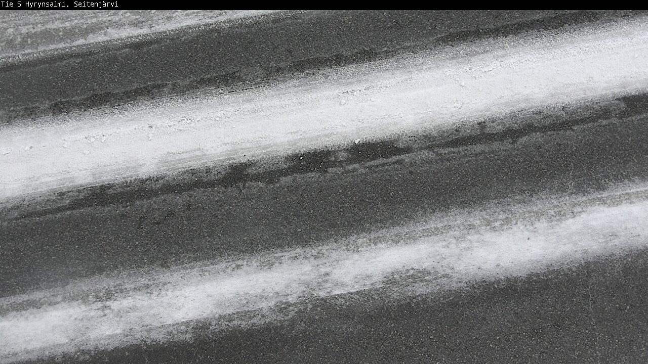 Weather Camera Image Road 5 Hyrynsalmi, Seitenjärvi, Hyrynsalmi, Kainuu