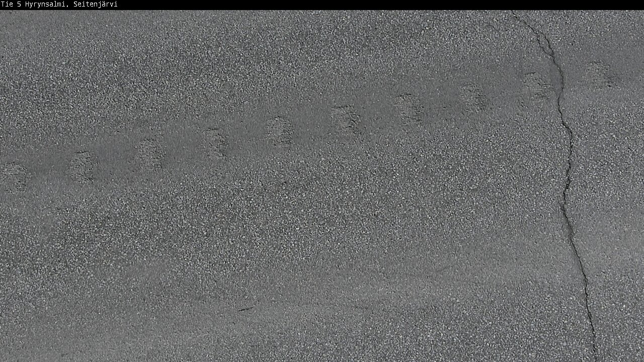 Weather Camera Image Väg 5 Hyrynsalmi, Seitenjärvi, Hyrynsalmi, Kainuu