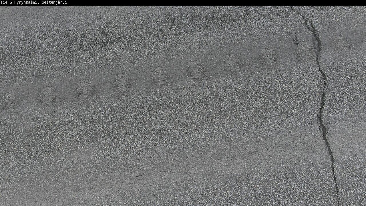 Weather Camera Image Väg 5 Hyrynsalmi, Seitenjärvi, Hyrynsalmi, Kainuu