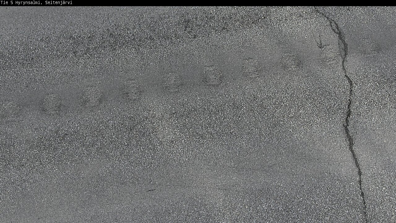 Weather Camera Image Väg 5 Hyrynsalmi, Seitenjärvi, Hyrynsalmi, Kainuu