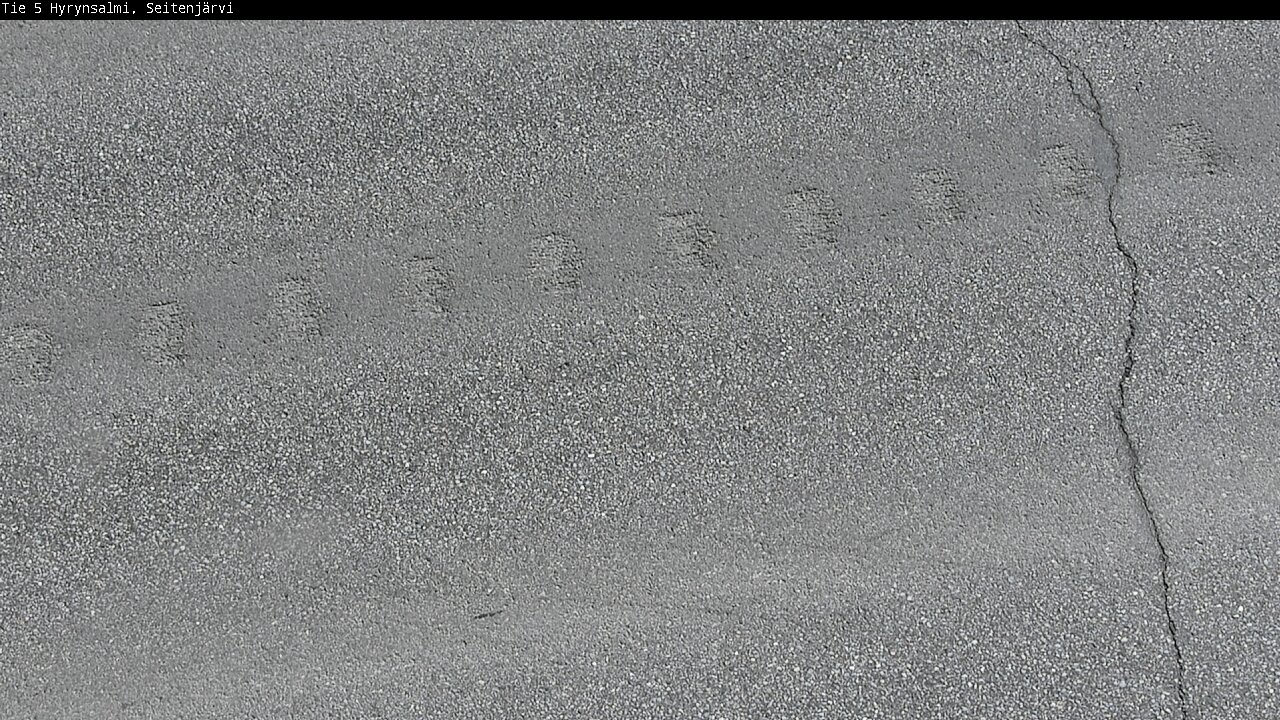 Weather Camera Image Väg 5 Hyrynsalmi, Seitenjärvi, Hyrynsalmi, Kainuu