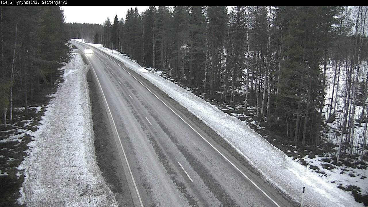 Kelikamerat Kuva Tie 5 Hyrynsalmi, Seitenjärvi, Hyrynsalmi, Kainuu