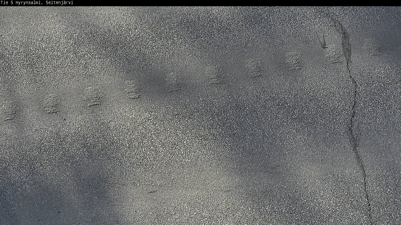 Weather Camera Image Väg 5 Hyrynsalmi, Seitenjärvi, Hyrynsalmi, Kainuu