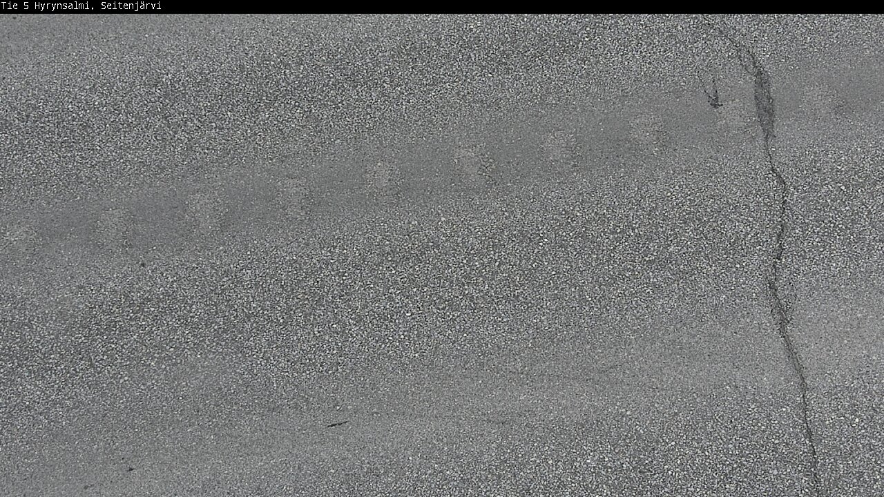 Weather Camera Image Väg 5 Hyrynsalmi, Seitenjärvi, Hyrynsalmi, Kainuu