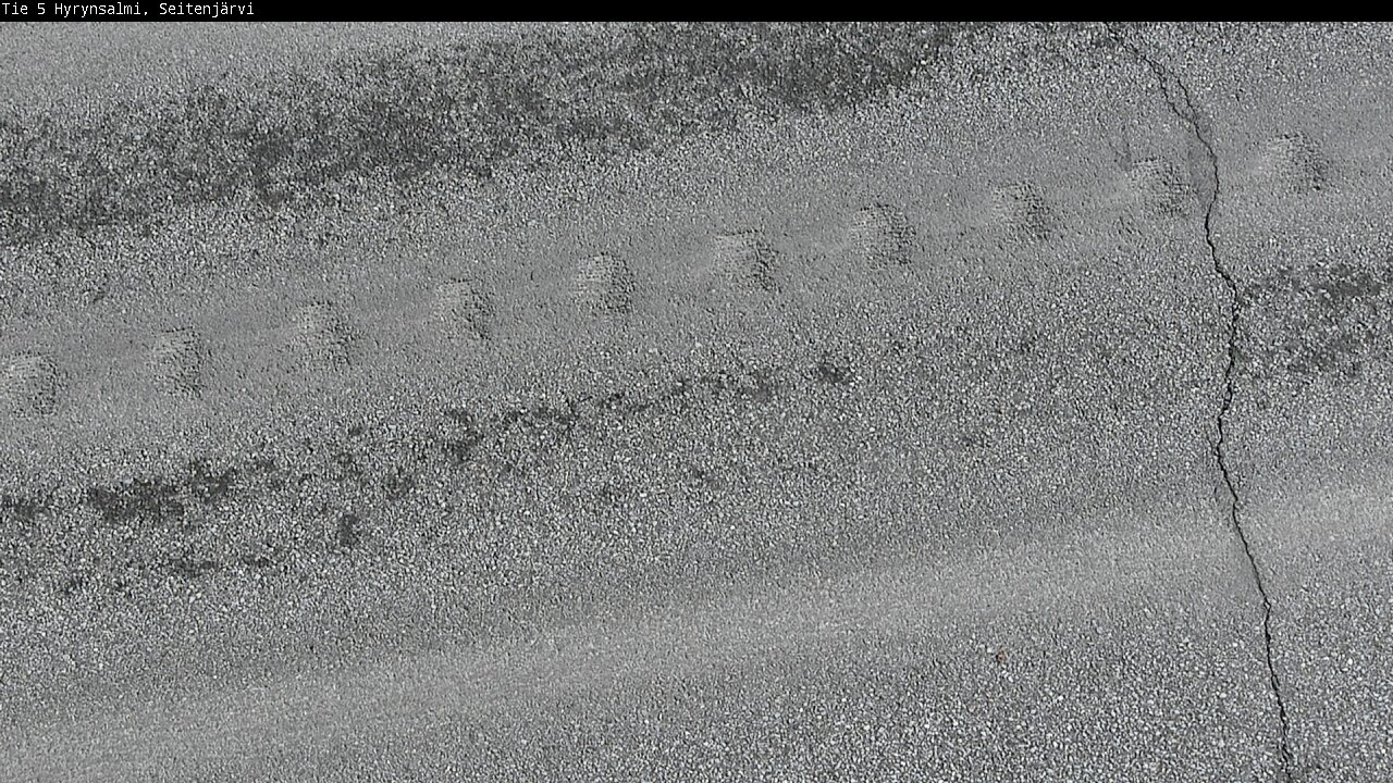 Weather Camera Image Väg 5 Hyrynsalmi, Seitenjärvi, Hyrynsalmi, Kainuu