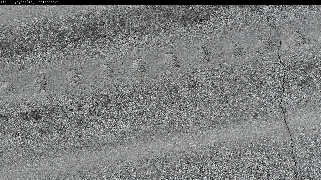 Weather Camera Image Väg 5 Hyrynsalmi, Seitenjärvi, Hyrynsalmi, Kainuu