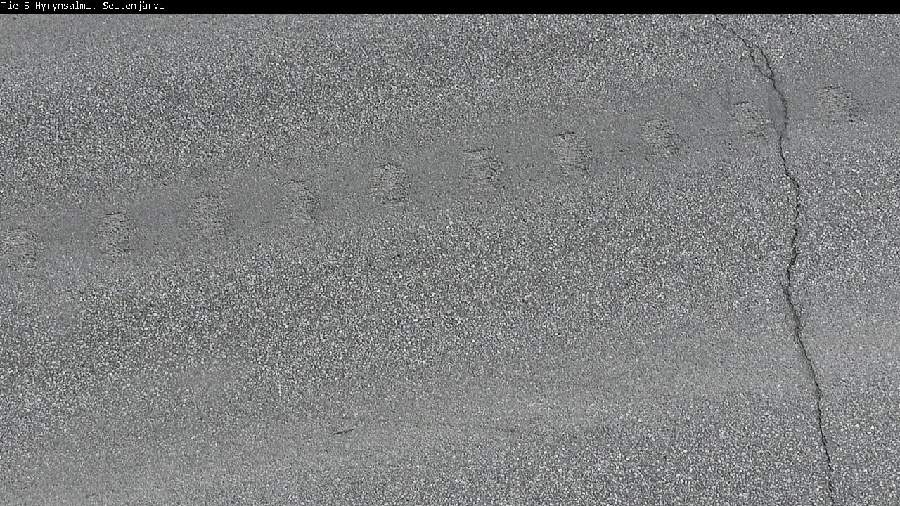 Weather Camera Image Väg 5 Hyrynsalmi, Seitenjärvi, Hyrynsalmi, Kainuu