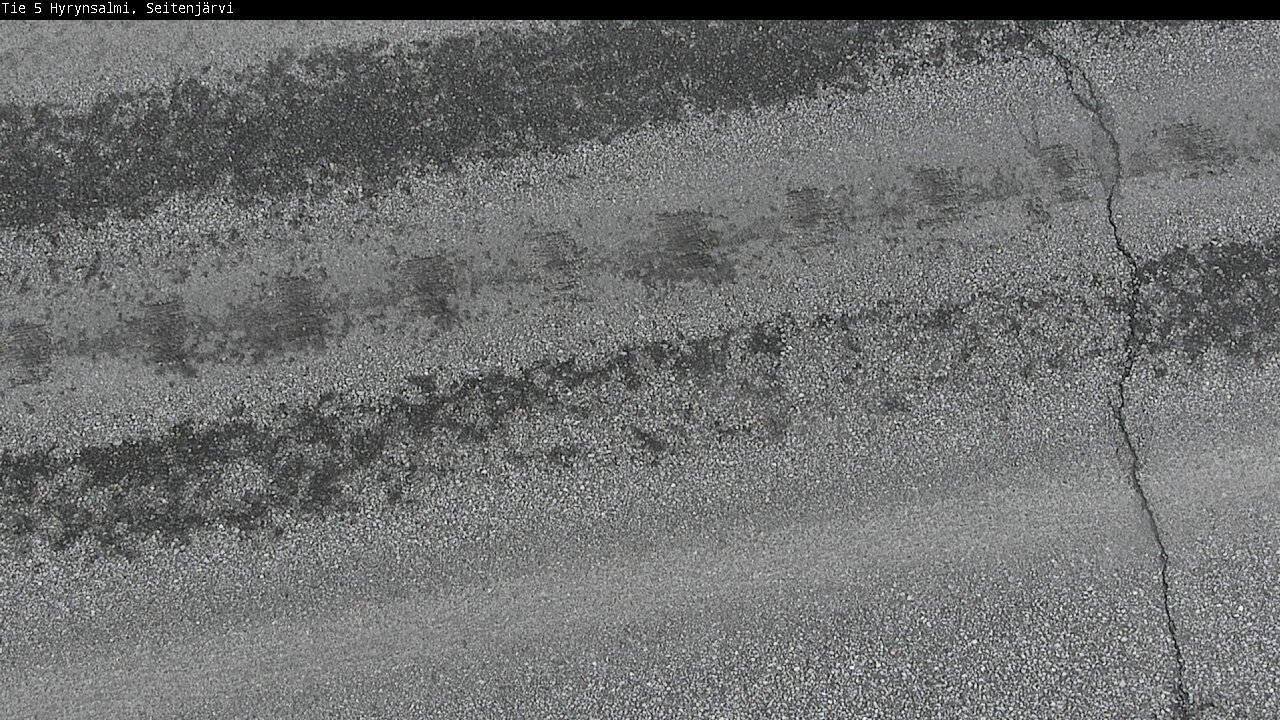 Weather Camera Image Väg 5 Hyrynsalmi, Seitenjärvi, Hyrynsalmi, Kainuu
