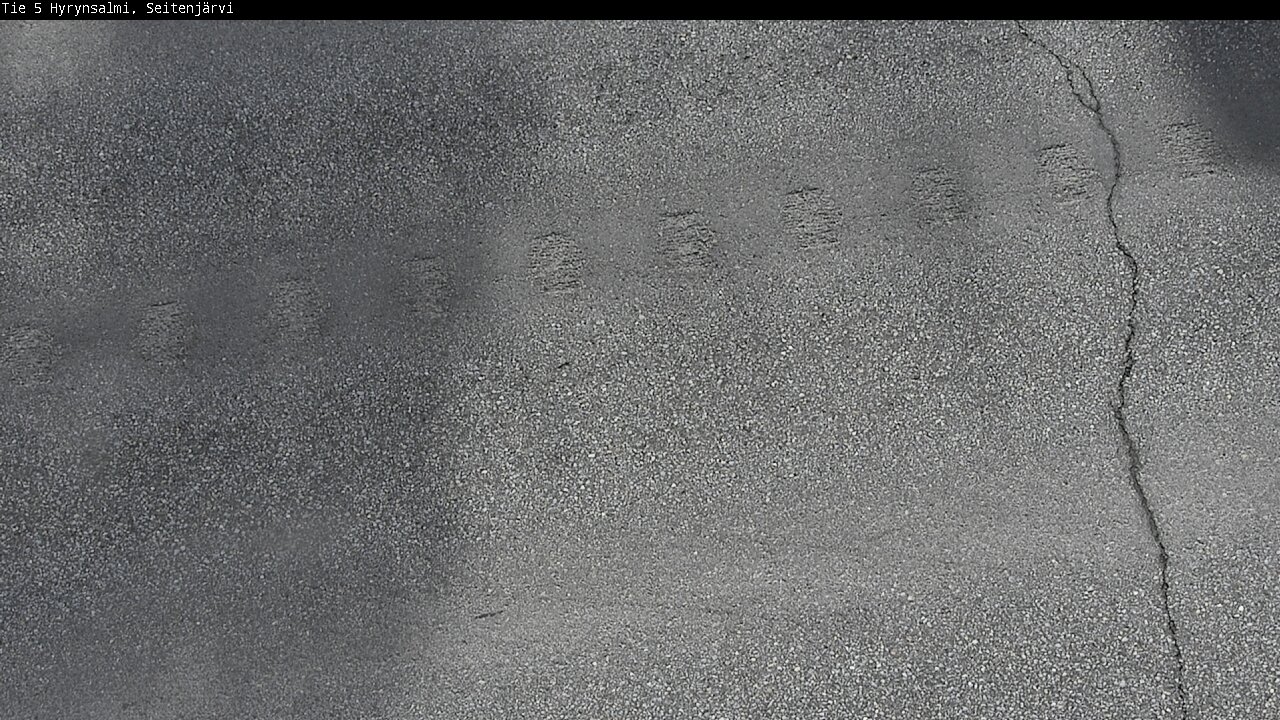 Weather Camera Image Väg 5 Hyrynsalmi, Seitenjärvi, Hyrynsalmi, Kainuu