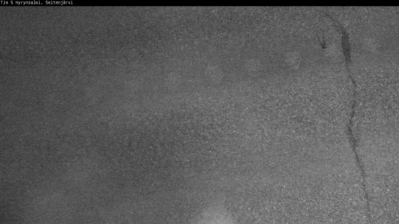 Weather Camera Image Väg 5 Hyrynsalmi, Seitenjärvi, Hyrynsalmi, Kainuu
