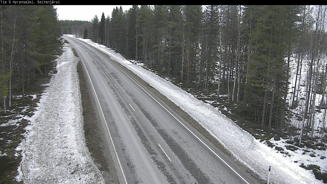 Kelikamerat Kuva Tie 5 Hyrynsalmi, Seitenjärvi, Hyrynsalmi, Kainuu