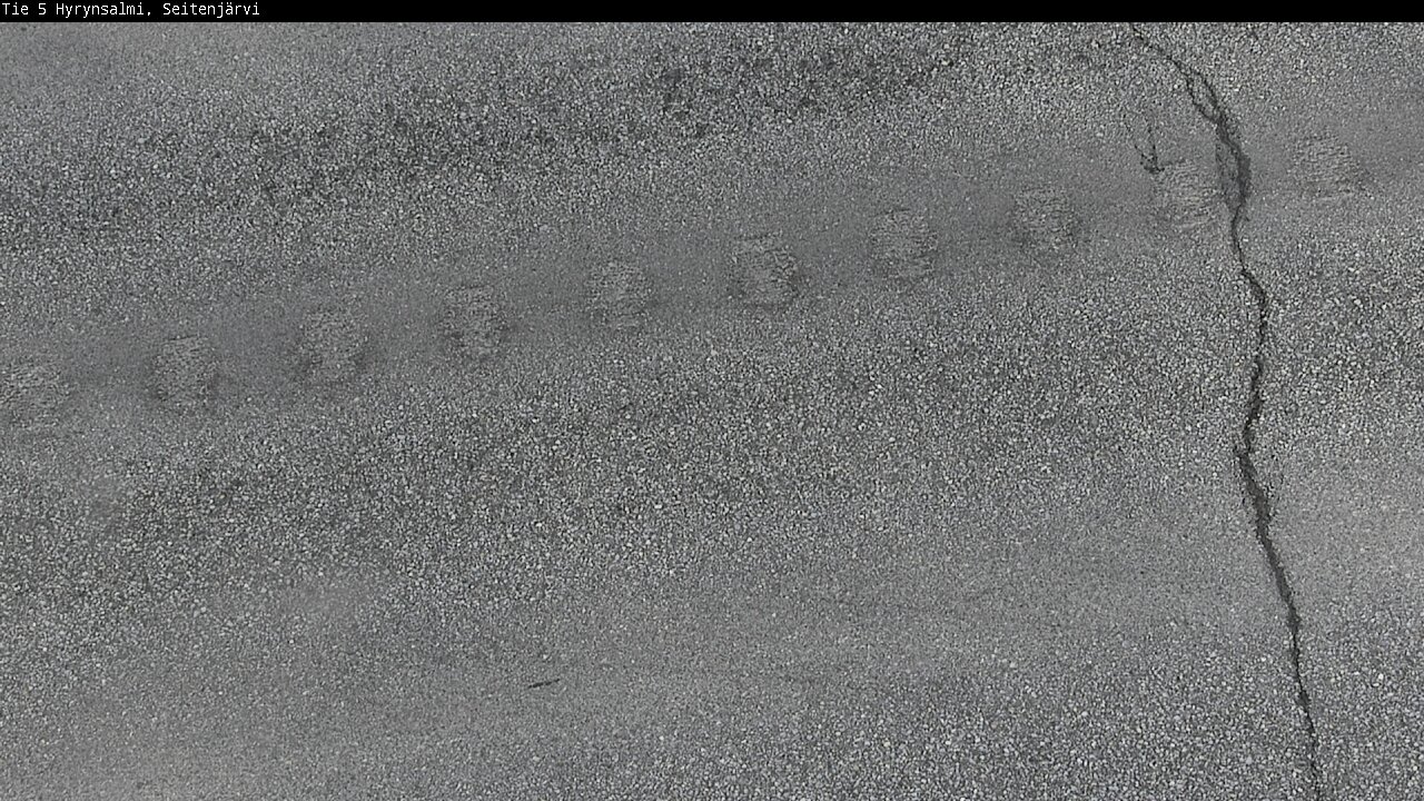 Weather Camera Image Väg 5 Hyrynsalmi, Seitenjärvi, Hyrynsalmi, Kainuu