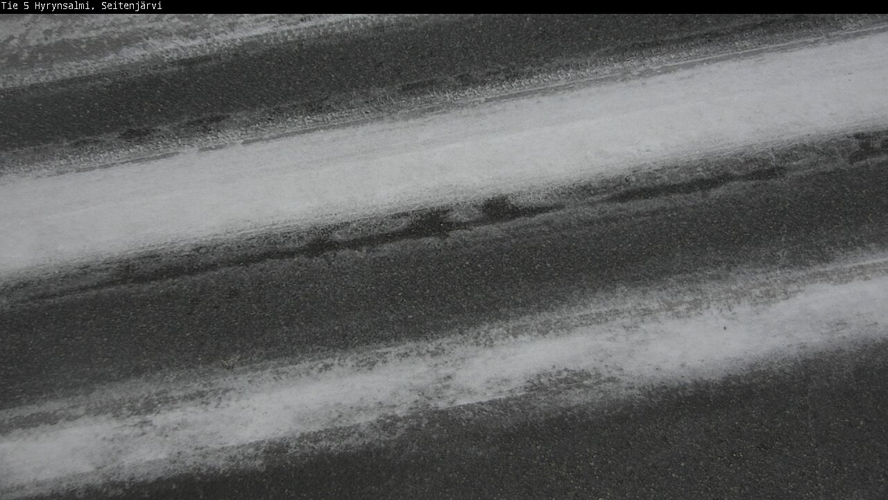 Weather Camera Image Road 5 Hyrynsalmi, Seitenjärvi, Hyrynsalmi, Kainuu