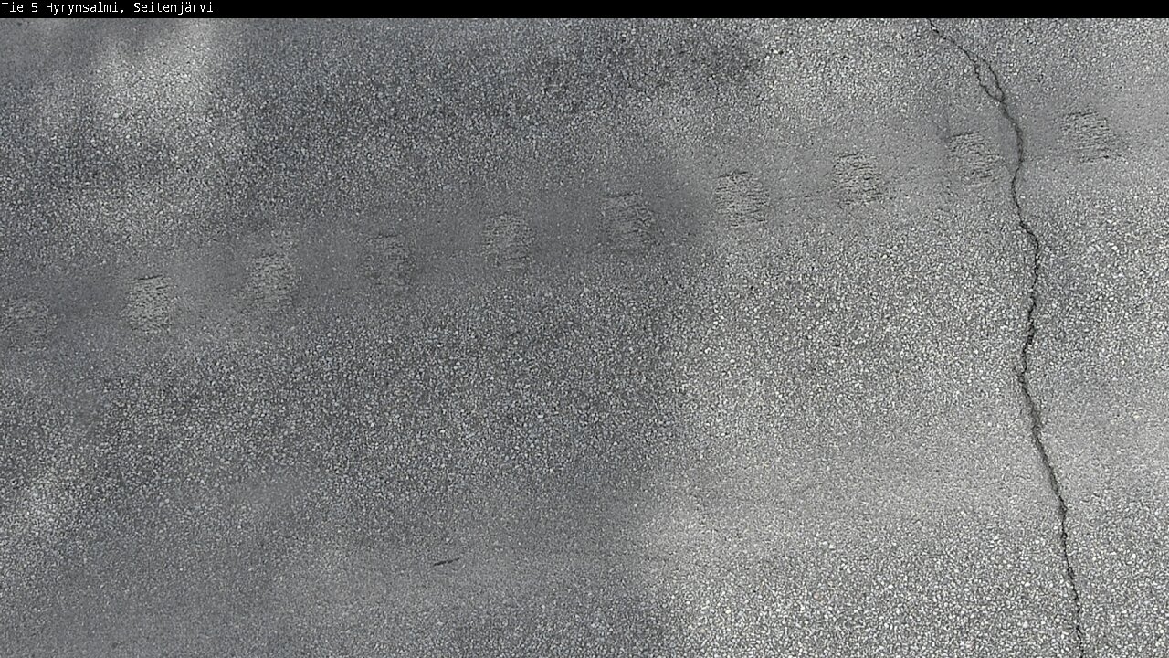 Weather Camera Image Väg 5 Hyrynsalmi, Seitenjärvi, Hyrynsalmi, Kainuu