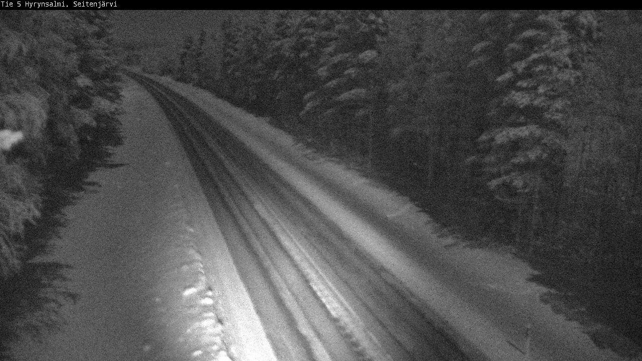 Kelikamerat Kuva Tie 5 Hyrynsalmi, Seitenjärvi, Hyrynsalmi, Kainuu