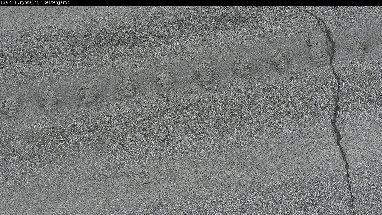 Weather Camera Image Väg 5 Hyrynsalmi, Seitenjärvi, Hyrynsalmi, Kainuu
