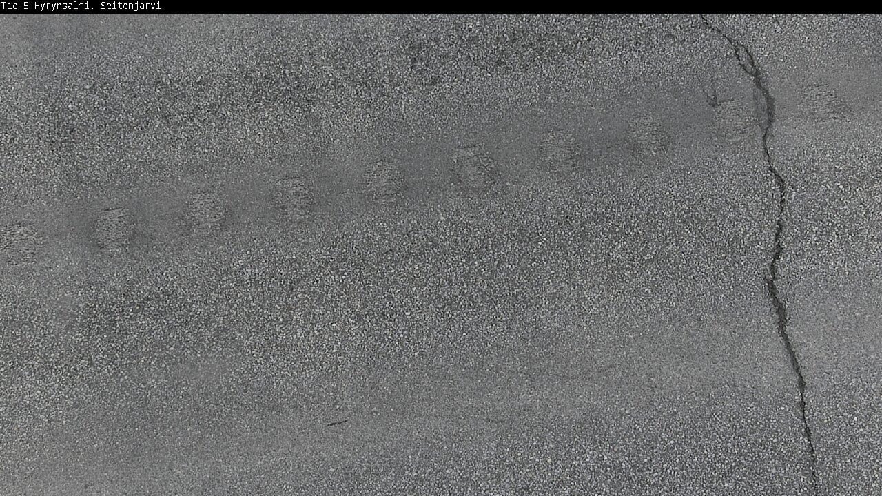 Weather Camera Image Väg 5 Hyrynsalmi, Seitenjärvi, Hyrynsalmi, Kainuu